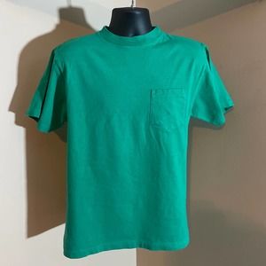 Vintage Rebecca Thomas Women’s Sz L single pocket t-shirt